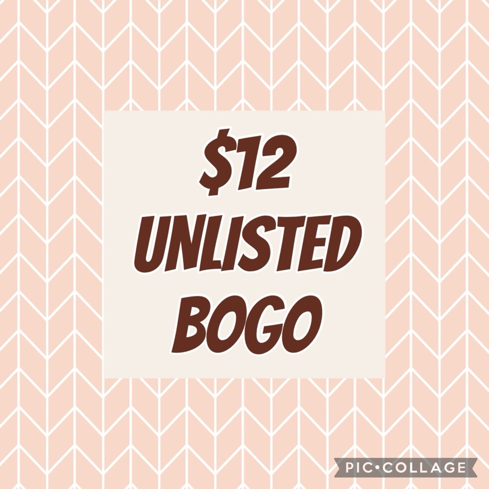 $12 BOGO Show listing